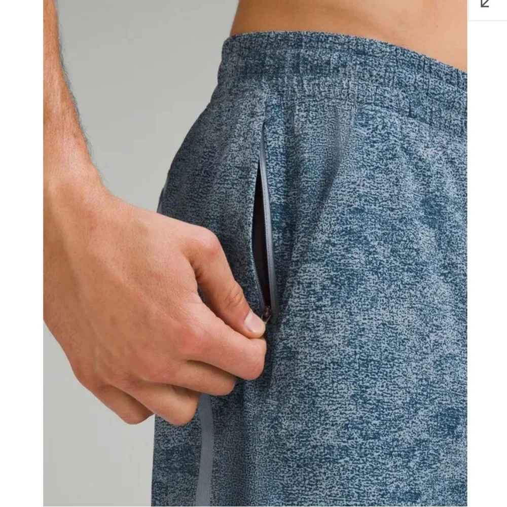 lululemon athletica Men's Blue Athletic Shorts